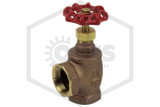 Angle Valve | 1-1/4 in. | Brass | 200 PSI | Hero Image | QRFS™