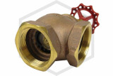 Angle Valve | 2 in. | Brass | 200 PSI | Threads Image | QRFS™
