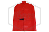 Fire Extinguisher Cover with Window | ABC Dry Chemical | 5 lb. to 10 lb. | FE-1W | QRFS™ | Back