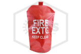 Front of Fire Extinguisher Cover | 15 lb. to 30 lb. ABC Extinguishers with Extinguisher