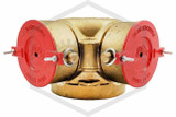 Breakable Cap for FDCs | Aluminum | 2-1/2 in. | Set of Two | QRFS™ | Installed Image 2