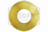 FDC Identification Plate | 4 in. | Round | Standpipe | Cast Brass | QRFS™ | Back