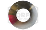 FDC Identification Plate | 4 in. | Round | Auto Spkr | Polished Chrome | QRFS™ | Back