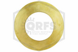 FDC Identification Plate | 6 in. | Round | Auto Spkr | Cast Brass | QRFS™ | Back