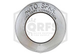FDC Identification Plate | 6 in. | Round | Auto Spkr | Polished Chrome | QRFS™ | Hero
