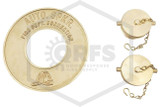Exposed FDC | Straight | Single Clapper | Auto Spkr | 4 in. x 2-1/2 in. x 2-1/2 in. NST | Cast Brass | QRFS™ | Accessories
