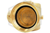 Exposed FDC | Angled | Double Clapper | Auto Spkr | 4 in. x 3 in. x 3 in. NYFD | Cast Brass | QRFS™ | Clapper