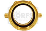 Snoot and Swivel | 2-1/2 in. FNPT x NST | Cast Brass | QRFS™ | Inside Image