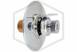Senju™ SS4423 Chrome 162F Residential Pendent 001-0421 Installed Image | QRFS™