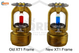 Viking™ VK1001 Upright Sprinkler | SR | 5.6K | Brass | 200F | 23867AE | QRFS™ | Old Frame vs. New Frame