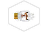 Viking™ VK460 Sidewall Sprinkler | Residential | 5.8K | White | 155F | 13933MB/W | QRFS™ | Side