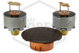 Senju™ RC Dark Walnut Push On 140F 004-0690 Family | QRFS™