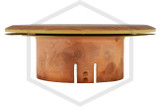 Senju™ RC Golden Oak Push On 140F 004-0688 Side | QRFS™