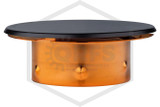 Tyco™ RFII Cover Plate | Jet Black | 139F | QRFS™ | Side