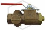 Test and Drain Valve | AGF Model 1000 | 3/4 in. NPT | 1/2 in. Orifice | 5.6K | QRFS™ | Side
