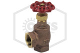 Angle Valve | 1 in. | Brass | 200 PSI | Hero Image | QRFS™