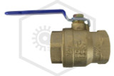 Ball Valve | 1-1/2 in. | Brass | 300 PSI | Other Side Image | QRFS