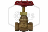 Globe Valve | 1/4 in. | Brass | 200 WOG | Side Image | QRFS™