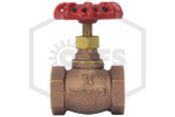 Globe Valve | 3/4 in. | Brass | 200 WOG | Side Image | QRFS™
