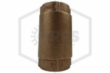 In-Line Check Valve | 1 in. | Brass | 200 PSI | Side Image | QRFS™