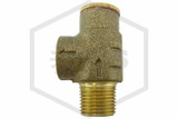 Pressure Relief Valve | 1/2 in. | Brass | 150 PSI | Other Side Image | QRFS™