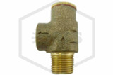 Side of Pressure Relief Valve 150 PSI - 1/2 inch
