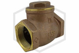 Swing Check Valve | 1-1/4 in. NPT x NPT | Brass | 200 PSI | Hero Image | QRFS™