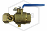 Test and Drain Valve | 1-1/4 in. NPT | 1/2 in. Orifice | 300 PSI | QRFS | Side