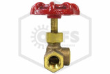 Three Way Valve | 1/4 in. | Brass | 300 WOG | Side Image | QRFS™