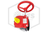 Butterfly Valve with Tamper Switch | 8 in. | Grooved | 300 PSI | QRFS™ | Other Side Image