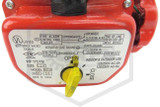 Butterfly Valve with Tamper Switch | 1-1/4 in. | Threaded (NPT) | 175 PSI | QRFS™ | Label Image