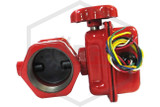 Butterfly Valve with Tamper Switch | 2 in. | Threaded (NPT) | 175 PSI | QRFS™ | Side Image