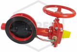 Butterfly Valve with Tamper Switch | 6 in. | Wafer | 300 PSI | QRFS™ | Side Image