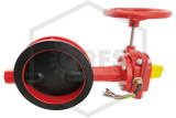 Butterfly Valve with Tamper Switch | 8 in. | Wafer | 300 PSI | QRFS™ | Side Image