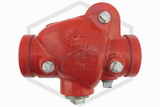 Shotgun Riser Check Valve | 2-1/2 in. | Grooved | 300 PSI | Side Image | QRFS™