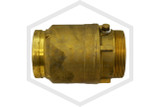 Check Valve | 4 in. Grooved x Grooved | Brass | 300 PSI | Side Image | QRFS™