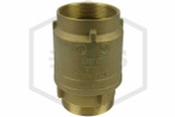 Check Valve | 4 in. NPT x NPT | Brass | 300 PSI | Hero Image | QRFS