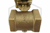 Powerball Valve with Tamper Switch | 2 in. | Threaded | 300 PSI | QRFS™ | Markings Image 3