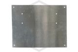 This Valve Controls Sign | 9 in. x 7 in. | Red w/ White Letters | QRFS™ | Back