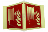 Fire Hose Sign | Glow-in-the-Dark | 6 in.