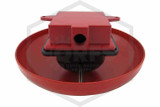 Alarm Bell Back Box | 6-10 in. Bells | Aluminum | QRFS™ | Installed Image