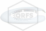 Pipe Wall Plate | Plastic | White | 3 in. IPS | 3-3/8 in. Inner Diameter | Split