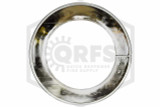 Pipe Wall Plate | Plastic | Chrome | 8 in. IPS | 8-3/4 in. Inner Diameter | Markings