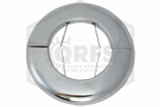 Pipe Wall Plate | Metal | Chrome | 2-1/2 in. IPS | 3 in. Inner Diameter
