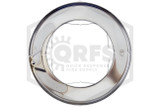 Pipe Wall Plate | Metal | Chrome | 2-1/2 in. IPS | 3 in. Inner Diameter | Back