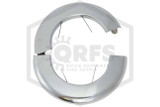 Pipe Wall Plate | Metal | Chrome | 3 in. IPS | 3-3/8 in. Inner Diameter | Split