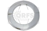 Pipe Wall Plate | Metal | Chrome | 4 in. IPS | 4-1/2 in. Inner Diameter | Hero
