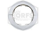 Pipe Wall Plate | Metal | Chrome | 6 in. IPS | 6-3/4 in. Inner Diameter | Hero