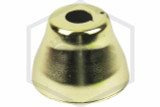 One Piece Escutcheon | 2 in. Height | Brass | 1/2 in. Sprinkler | Hero