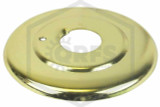 One Piece Escutcheon | 1/4 in. Height | Brass | 1/2 in. Sprinkler | Hero